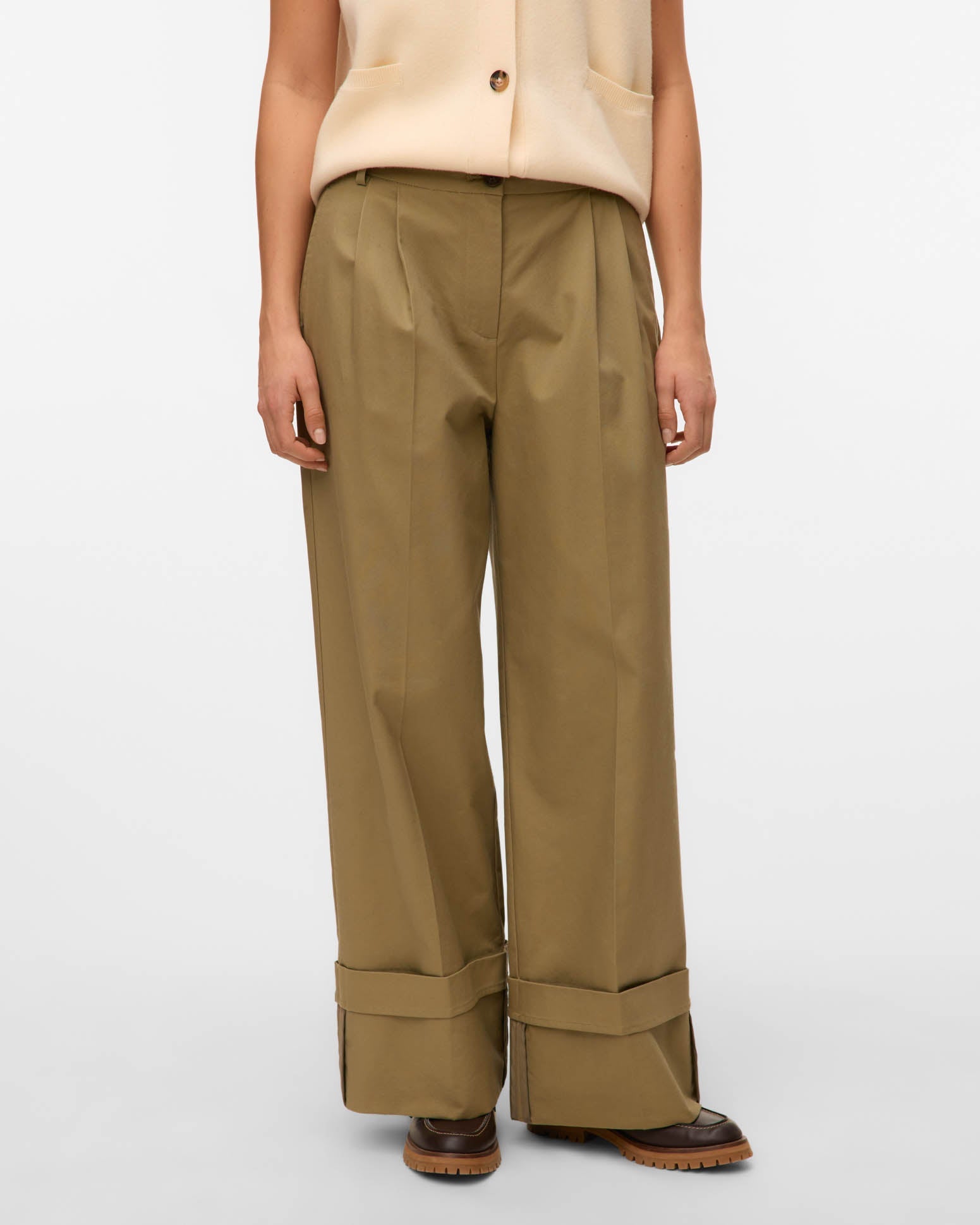 VMKORA WIDE FOLD UP PANTS